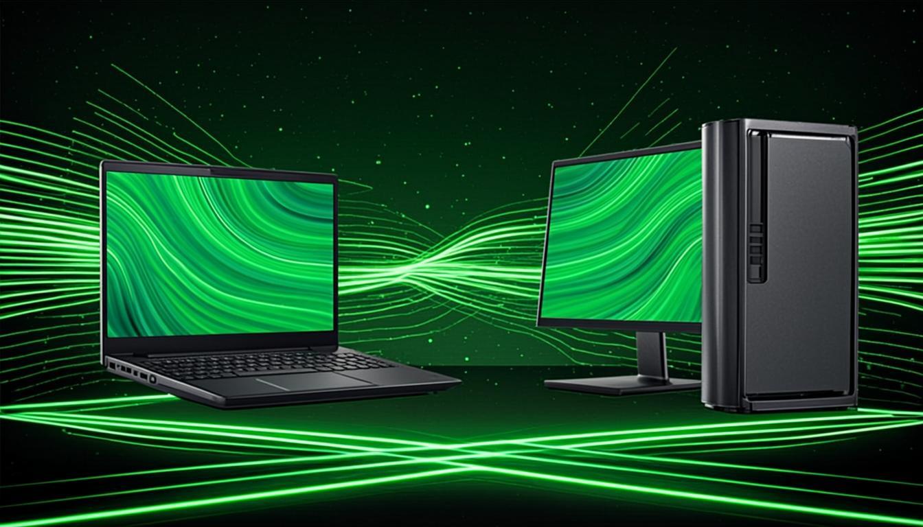 Cross-device remote desktop usage